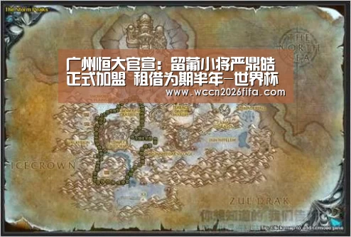 广州恒大官宣：留葡小将严鼎皓正式加盟 租借为期半年-世界杯投注
